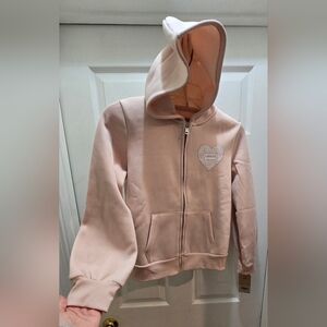 Levi's Kids Soft Pink Hoodie, L